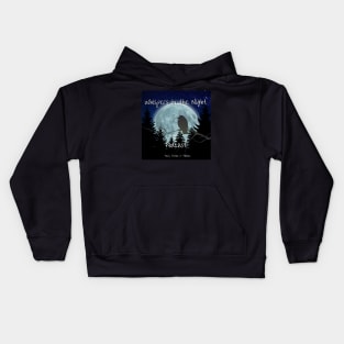 Whispers in the Night Logo (Original 2016) Kids Hoodie